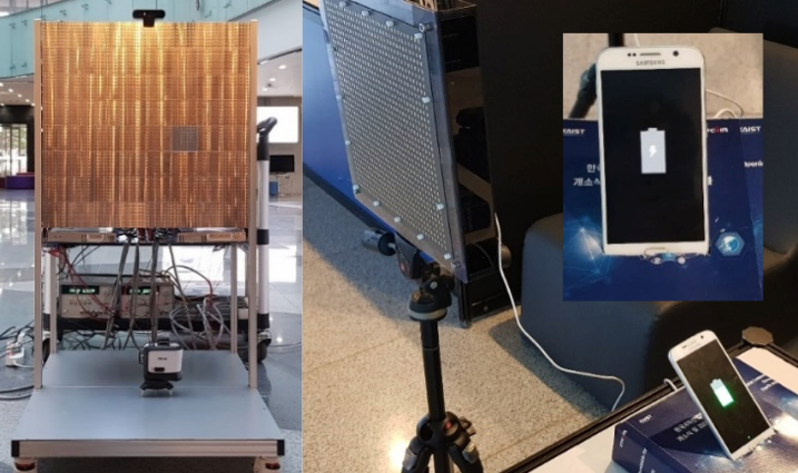 WPT system based on RF using waveguide slot array antenna